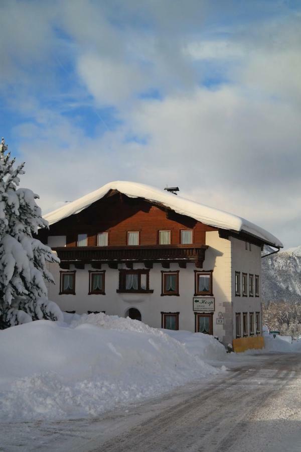 Ferienwohnung Gästehaus Hosp Obsteig Exterior foto